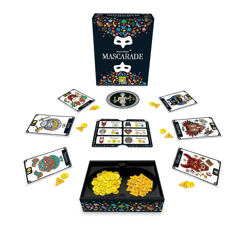 Asmodee Mascarade 2nd Edition Game