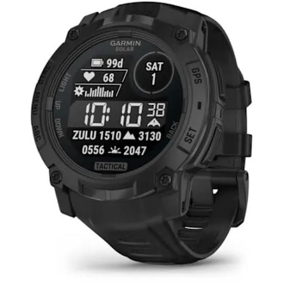 Reloj inteligente GARMIN Instinct® 3 – 50 mm, Solar, Tactical Negro