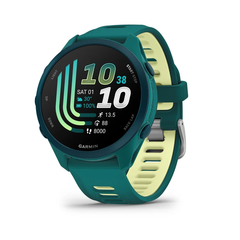 Reloj inteligente GARMIN Forerunner 170 Music, GPS, WiFi, Teal Green/Citron