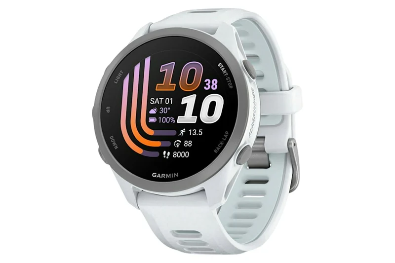 Reloj inteligente GARMIN Forerunner 170 Music, GPS, WiFi, Whitestone/Cloud Blue