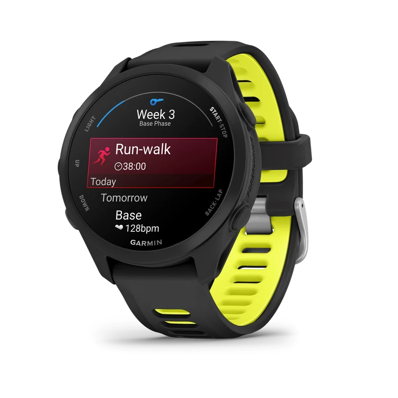 Reloj inteligente GARMIN Forerunner 170 Music, GPS, WiFi, Black/Amp Yellow