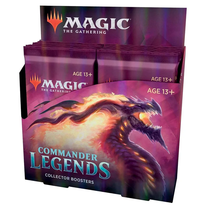 Wizards Of The Coast Commander Legends Collectors Booster Box Magic The Gathering