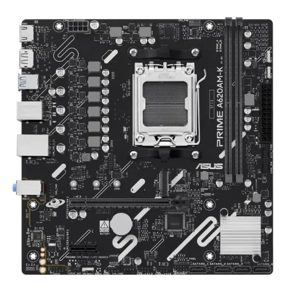 TARJETA MADRE ASUS PRIME A620AM-K AM5 MICRO ATX DDR5 90MB1GX0-M0EAY0