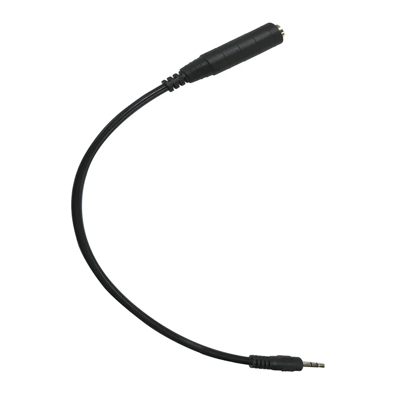 Audiocity cable de 6.35mm hembra a 3.5mm macho