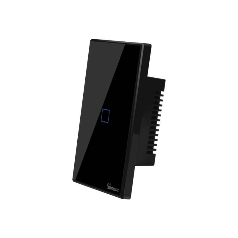 Interruptor Inteligente Sonoff Wi-Fi Rf Tx 1 Botón Negro