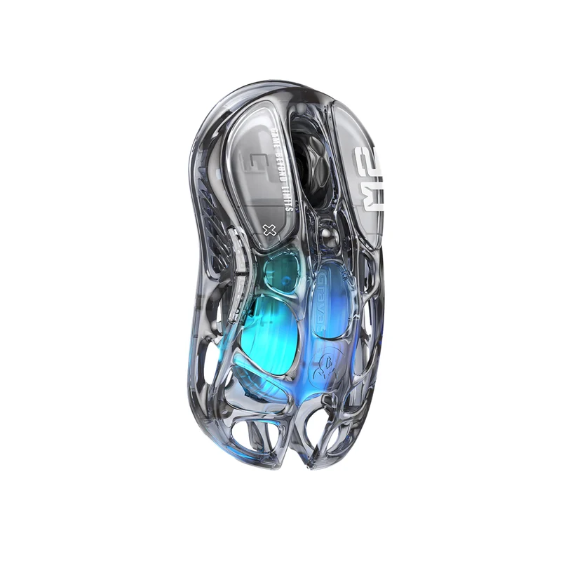 GravaStar Wireless Gaming Mouse Mercury M2 (Transparent Black)