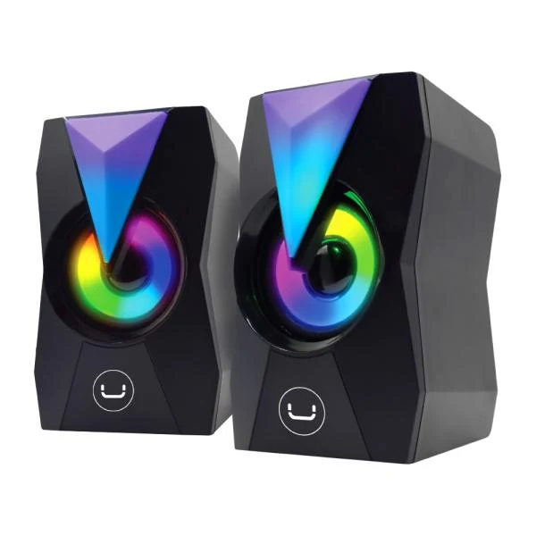 Parlante UNNO TEKNO Icon 2.0 Estéreo RGB SP9013BK