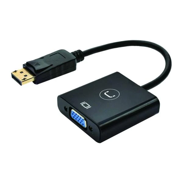 Adaptador DisplayPort a VGA Unno Tekno AD3006BK