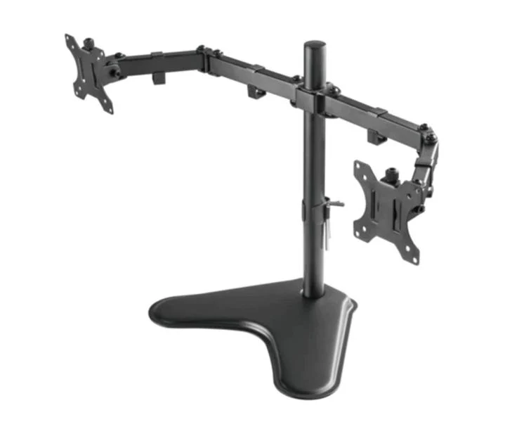 Soporte de Escritorio para 2 Monitores o TV hasta 32" Unno Tekno TM8001BK