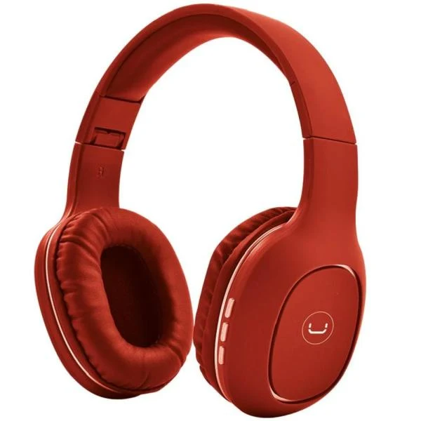 Audifonos Inalambricos Ovala BT 5.0 Rojo Unno Tekno HS7408RD