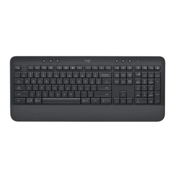 Teclado Logitech Signature K650 Inalambrico con Reposamuñecas Español Grafito 920-010910