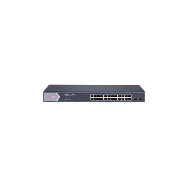Switch Hikvision Smart PoE Gigabit 24 Puertos DS-3E1526P-SI