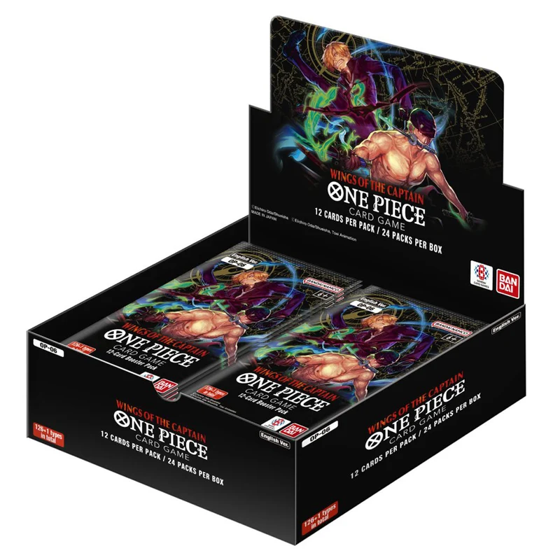 Bandai One Piece Card Game Wings of the Captain OP-06 Booster Box