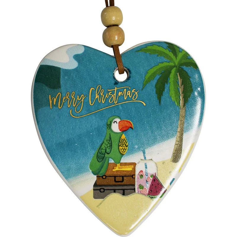 LVD Hanging Heart Christmas Cracker Decorative Sculpture Home/Lounge Decor