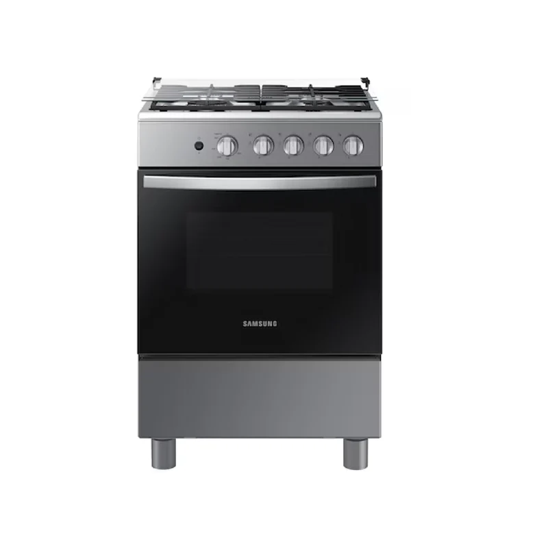 Cocina a Gas SAMSUNG NX24BG45411V, 4 hornillas Silver Look