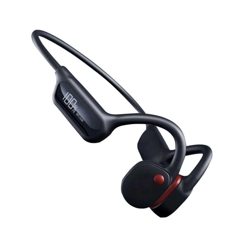 Auriculares Bluetooth Conducción ósea pantalla digital IPX8 natación