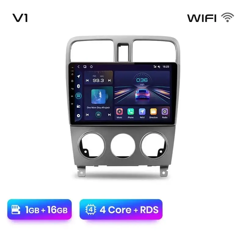 Radio Android do Subaru Forester SG (2002-2008) CarPlay Android Auto 4G WiFi GPS DSP
