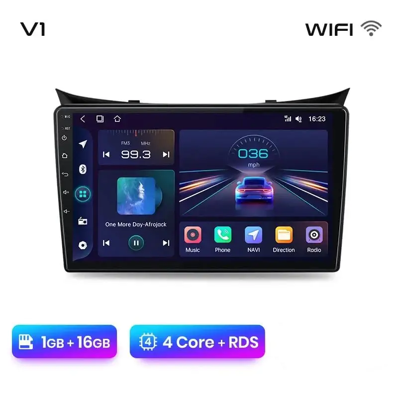 Radio Android do Hyundai i30 Elantra GT (2011-2017) CarPlay Android Auto 4G WiFi GPS DSP