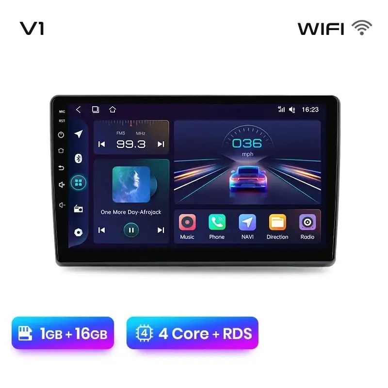 Radio Android do Fiat Ducato II Peugeot Boxer II Citroen Jumper II (2006-2015) CarPlay Android Auto 4G WiFi GPS DSP