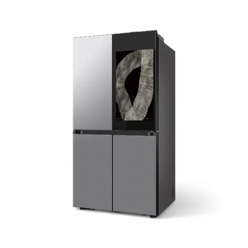 Refrigerador SAMSUNG Bespoke 29 Pies 4 Door Family Hub, Dual Ice, Flex Zone Plateado