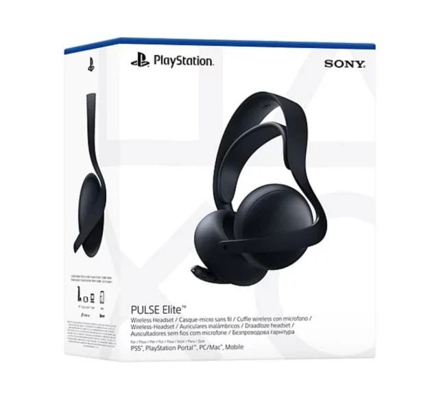 Headset Gaming Sony PS5 PULSE Elite Wireless Midnight Black CFI-ZWH2