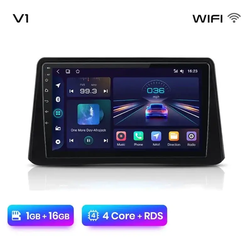 Radio Android do Opel Mokka (2012-2016) CarPlay Android Auto 4G WiFi GPS DSP
