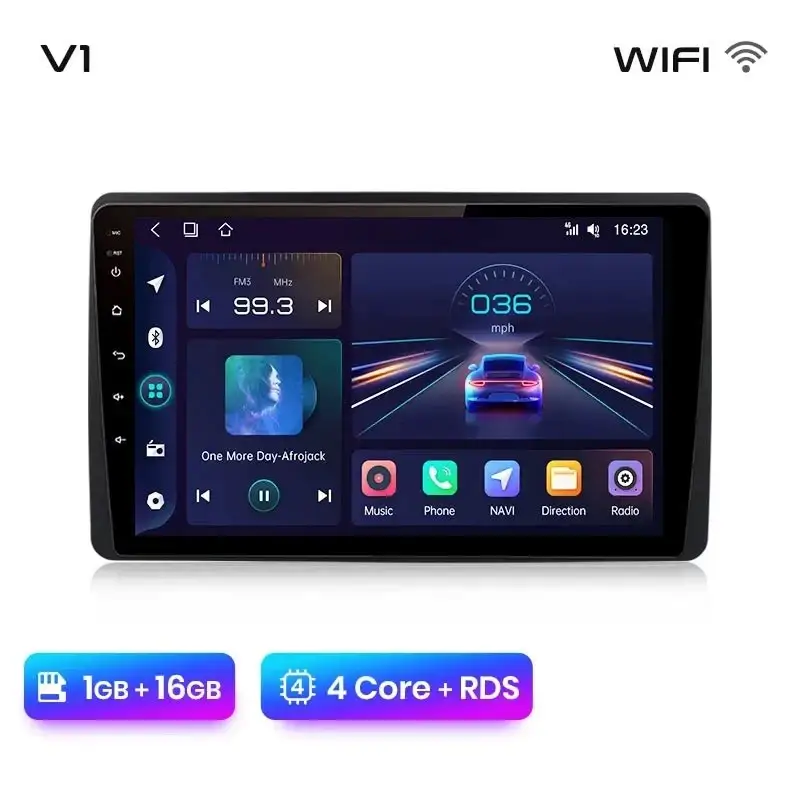 Radio Android do Renault Duster Dacia Duster Dacia Arkana (2019-2021) CarPlay Android Auto 4G WiFi GPS DSP