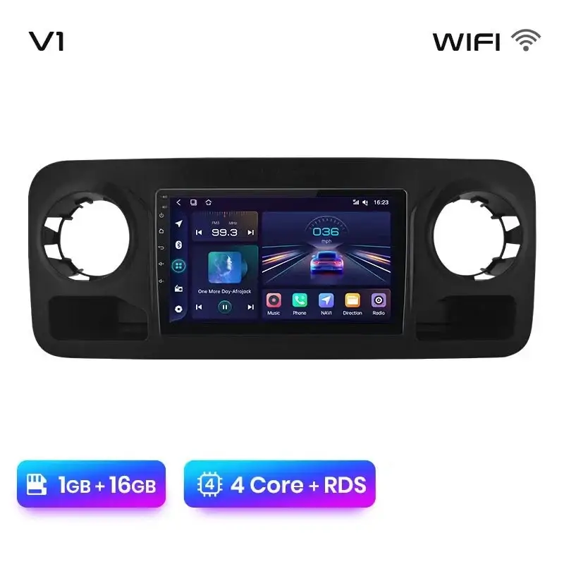 Radio Android do Mercedes-Benz Sprinter (2018-2022) CarPlay Android Auto 4G WiFi GPS DSP