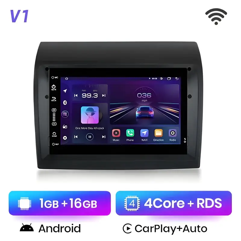 Radio Android do Fiat Ducato Citroen Jumper Peugeot Boxer 2012-2015 (2008-2015) CarPlay Android Auto 4G WiFi GPS DSP