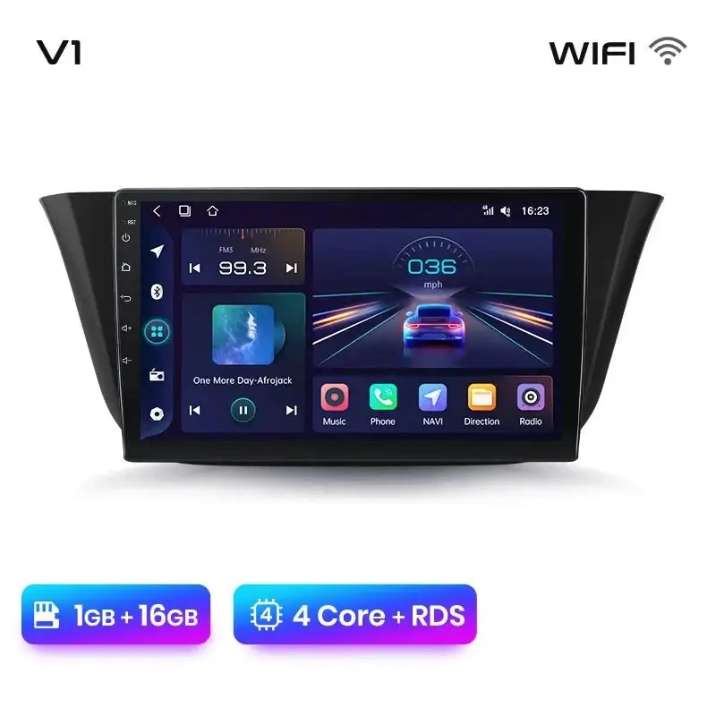 Radio Android do Iveco Daily (2014-2021) CarPlay Android Auto 4G WiFi GPS DSP