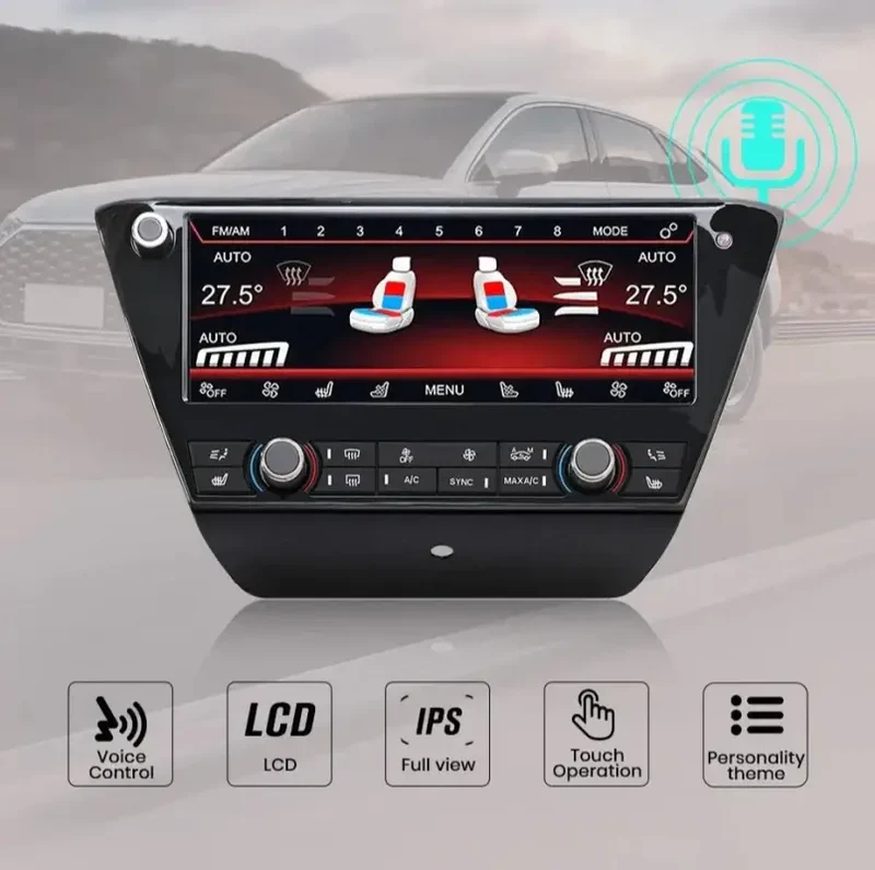 BMW X1 F48 (2016–2022) – Ekran 8,8" Dotykowy | Cyfrowy Panel Sterowania Klimatyzacją