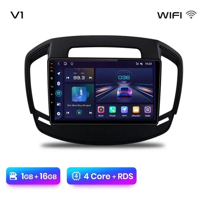 Radio Android do Opel Insignia (2013-2017) CarPlay Android Auto 4G WiFi GPS DSP