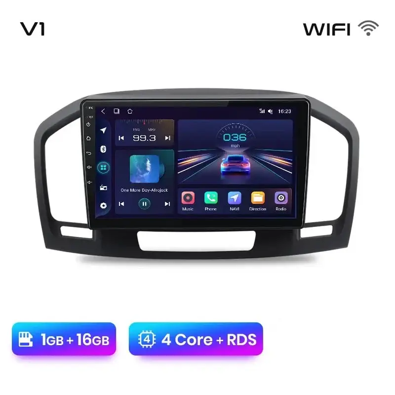 Radio Android do Opel Insignia (2009-2013) CarPlay Android Auto 4G WiFi GPS DSP
