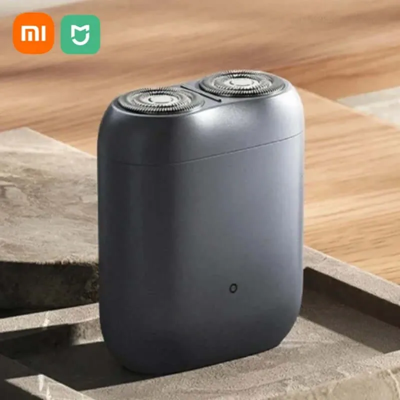 Afeitadora eléctrica Mijia S200 portátil para barba recargable