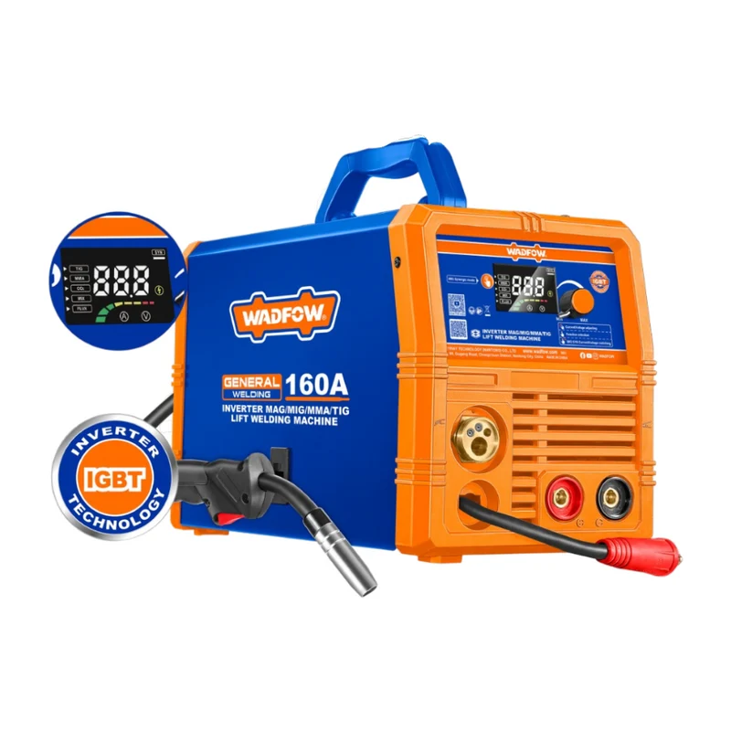 HE/MAQUINA SOLDAR WADFOW INV MAG/MIG/MMA/TIG/LIFT 160A UWGTM1A16