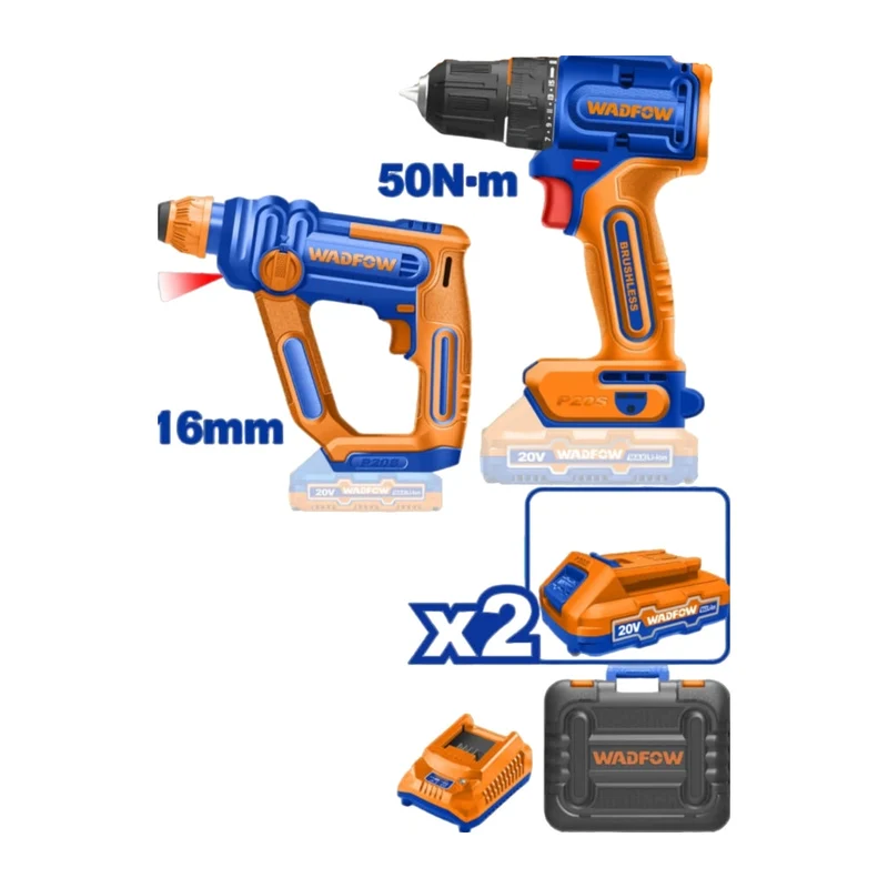 HE/COMBO WADFOW 20V 2PC TALAD+ROTOMART UWOS240681