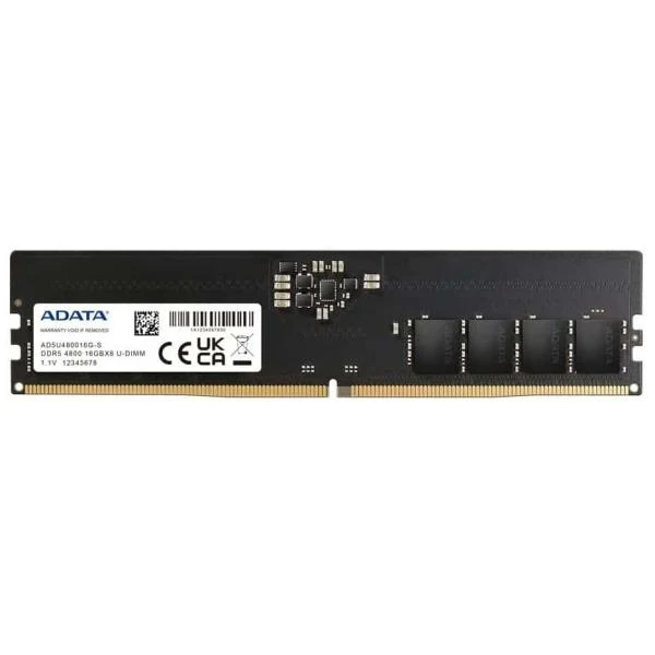 Memoria RAM ADATA DDR5 8GB 5600MHz DIMM Premier Black AD5U56008G-S