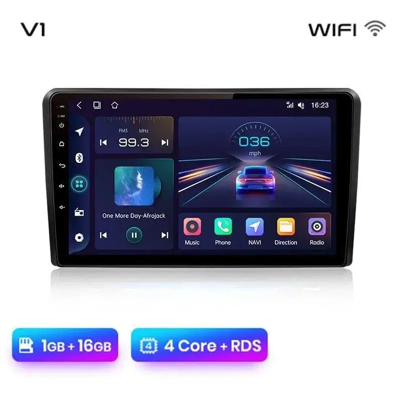 Radio Android do Audi A3 8P Multimedialne (2003-2013) CarPlay Android Auto 4G WiFi GPS DSP