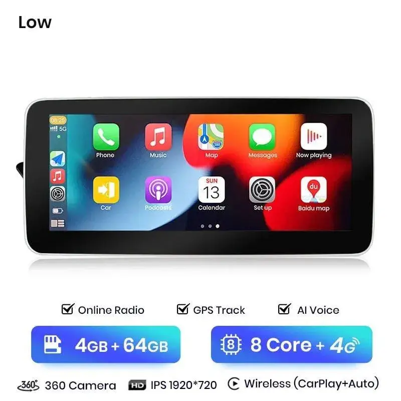 Radio Android do Audi A4 B8 A5 Dedykowany (2009-2016) CarPlay Android Auto 4G WiFi GPS DSP Ekran