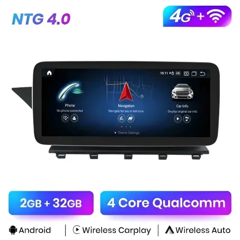 Radio Android do Mercedes-Benz GLK 250 GLK 280 GLK 300 Dedykowany (2008-2015) CarPlay Android Auto 4G WiFi GPS DSP Ekran