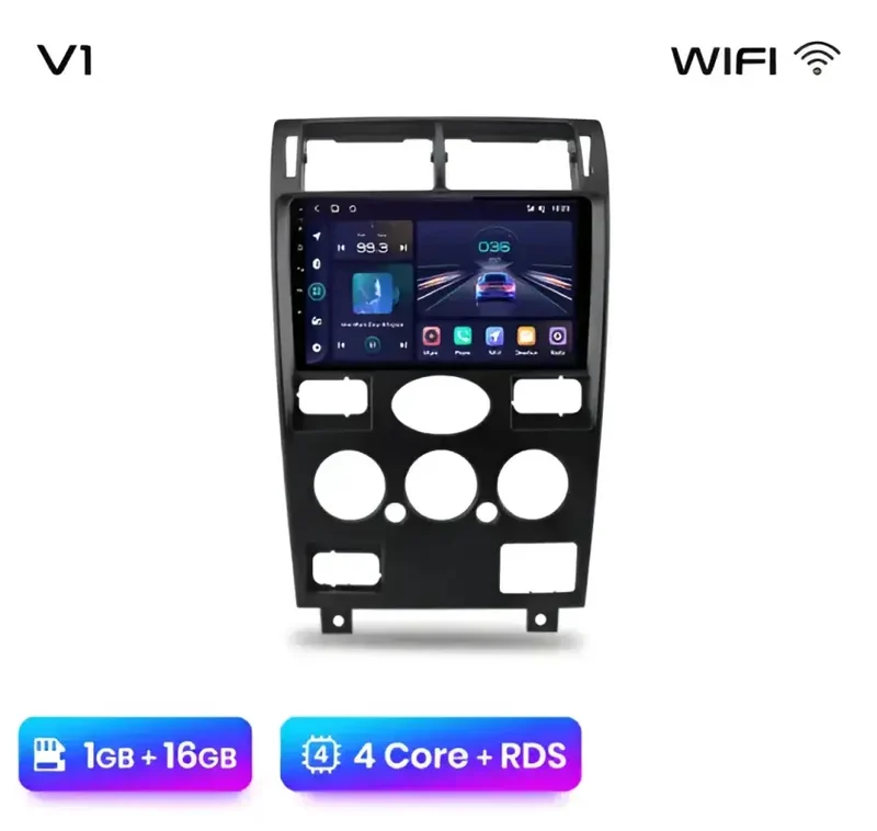 Radio Android do Ford Mondeo III (MK3) (2000-2007) CarPlay Android Auto 4G WiFi GPS DSP