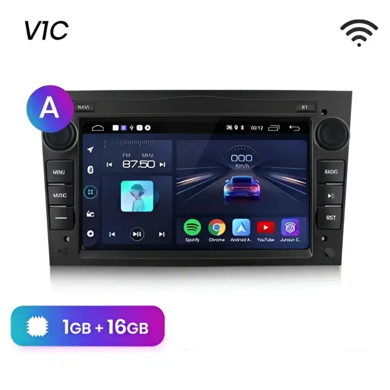 Radio Android do Opel Astra H Vectra C Antara Zafira Corsa C Corsa D Vivaro Meriva CarPlay Android Auto 4G WiFi GPS DSP