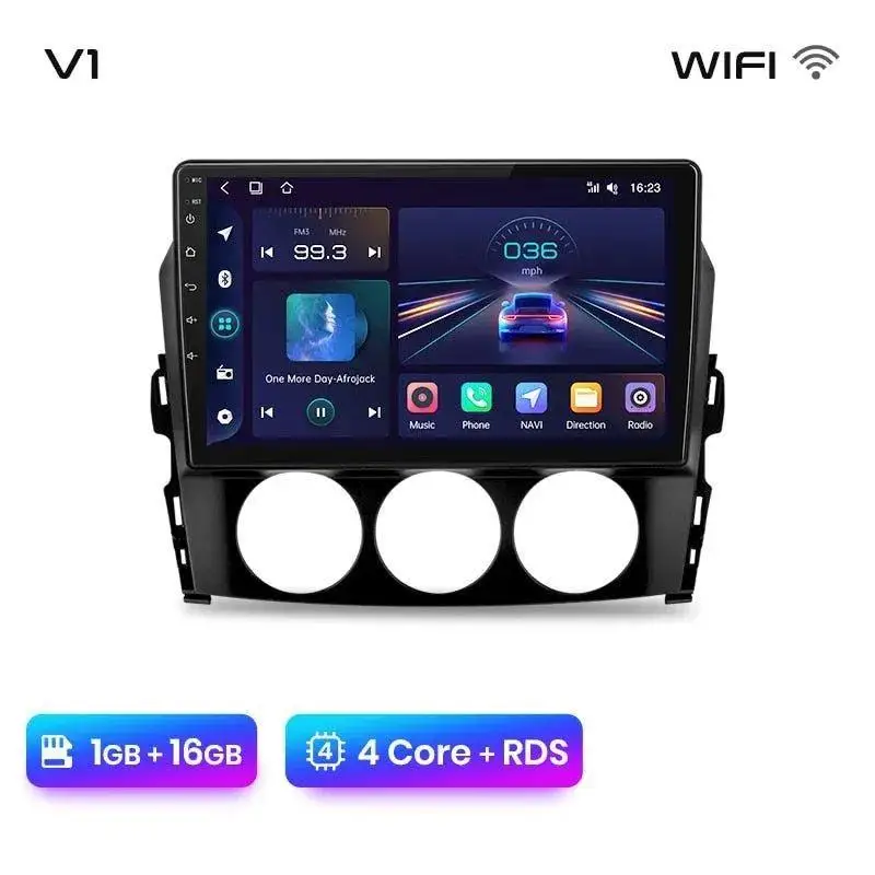 Radio Android do Mazda MX-5 (2008-2015) CarPlay Android Auto 4G WiFi GPS DSP