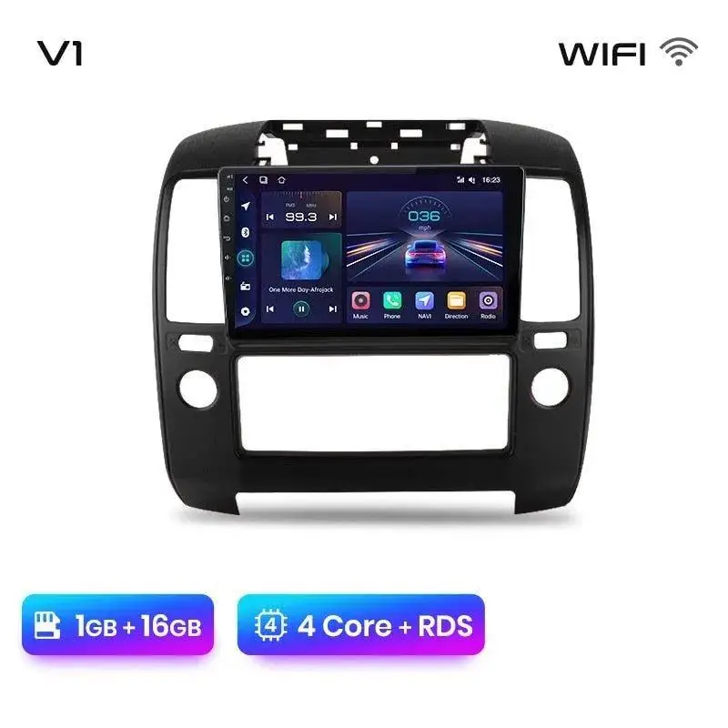 Radio Android do Nissan Navara Multimedialne (2006-2012) CarPlay Android Auto 4G WiFi GPS DSP