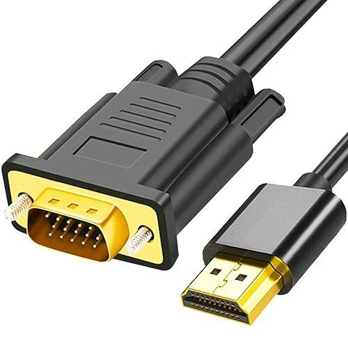 Cable HDMI AON 1.8m HDMI a VGA 4K - Conectores Gold Plated AO-CB-4101