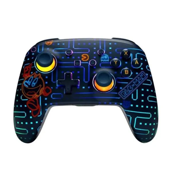 POWER A NINTENDO SWITCH WIRELESS LUMECTRA PACMAN RETRO CONTROLLER.
