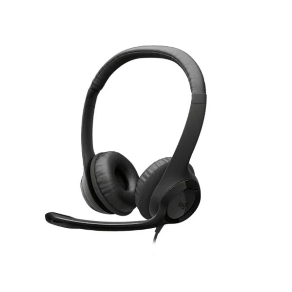 Headset Logitech H390 USB-C con Cancelación de Ruido Negro 981-001575