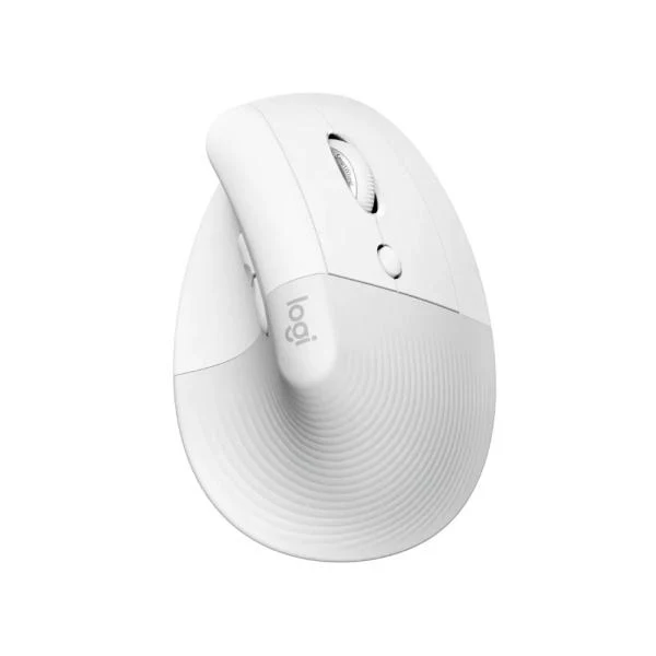 Mouse Logitech Lift Vertical Ergonomico Blanco 910-006469