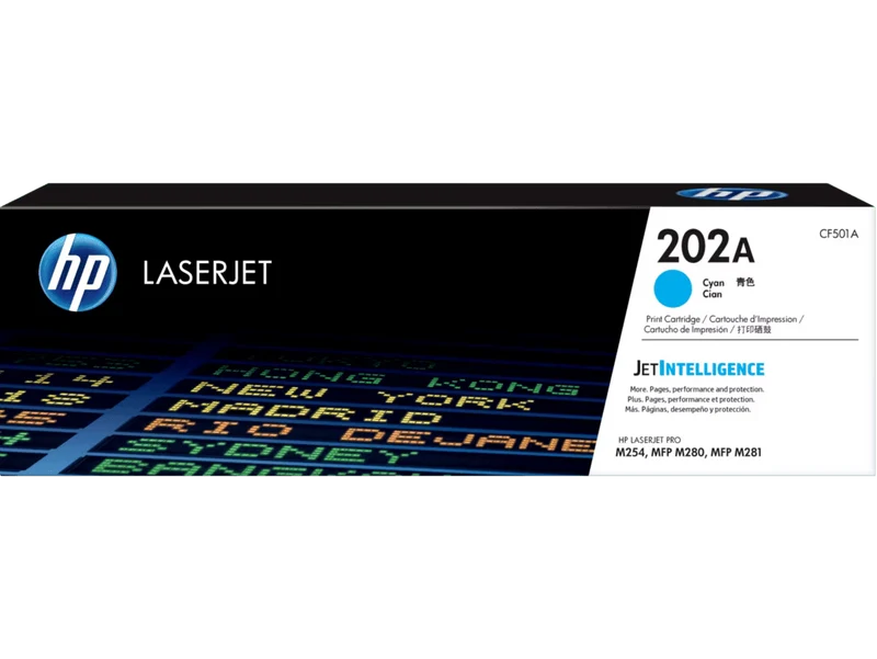 Hp Toner Cyan #202A Cf501A