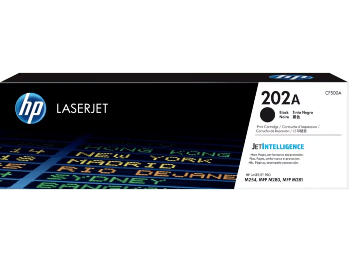 Hp Toner Negro #202A Cf500A